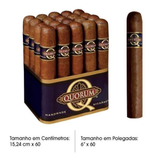 Charuto Quorum Robusto – REF.:0554 - JVB Distribuidora