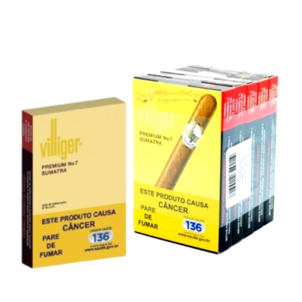 Charutos Villiger Nº 7 – REF.: 0552 - JVB Distribuidora