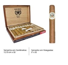 Charuto Don Diego Euro Robusto – Ref.:0787 - JVB Distribuidora