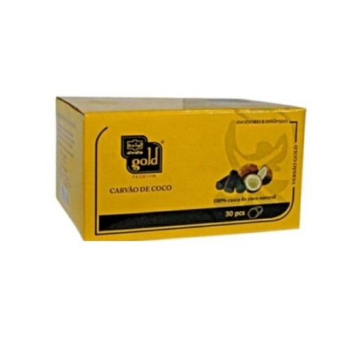 Carvão Alwaha Gold 250 g – REF.:0617 - JVB Distribuidora