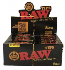 Raw BLACK Tips REF.: 0822 - JVB Distribuidora