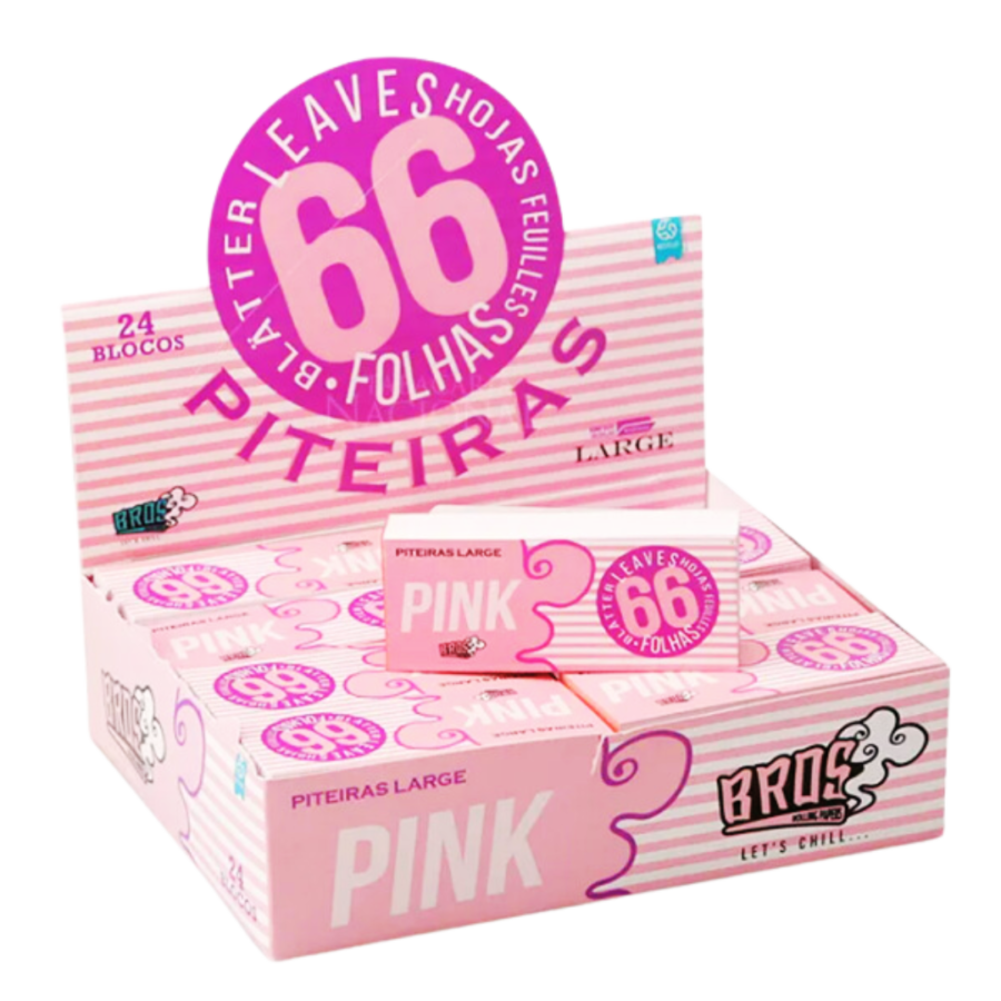 Piteira Bros 66 Pink – REF – 0831 - JVB Distribuidora