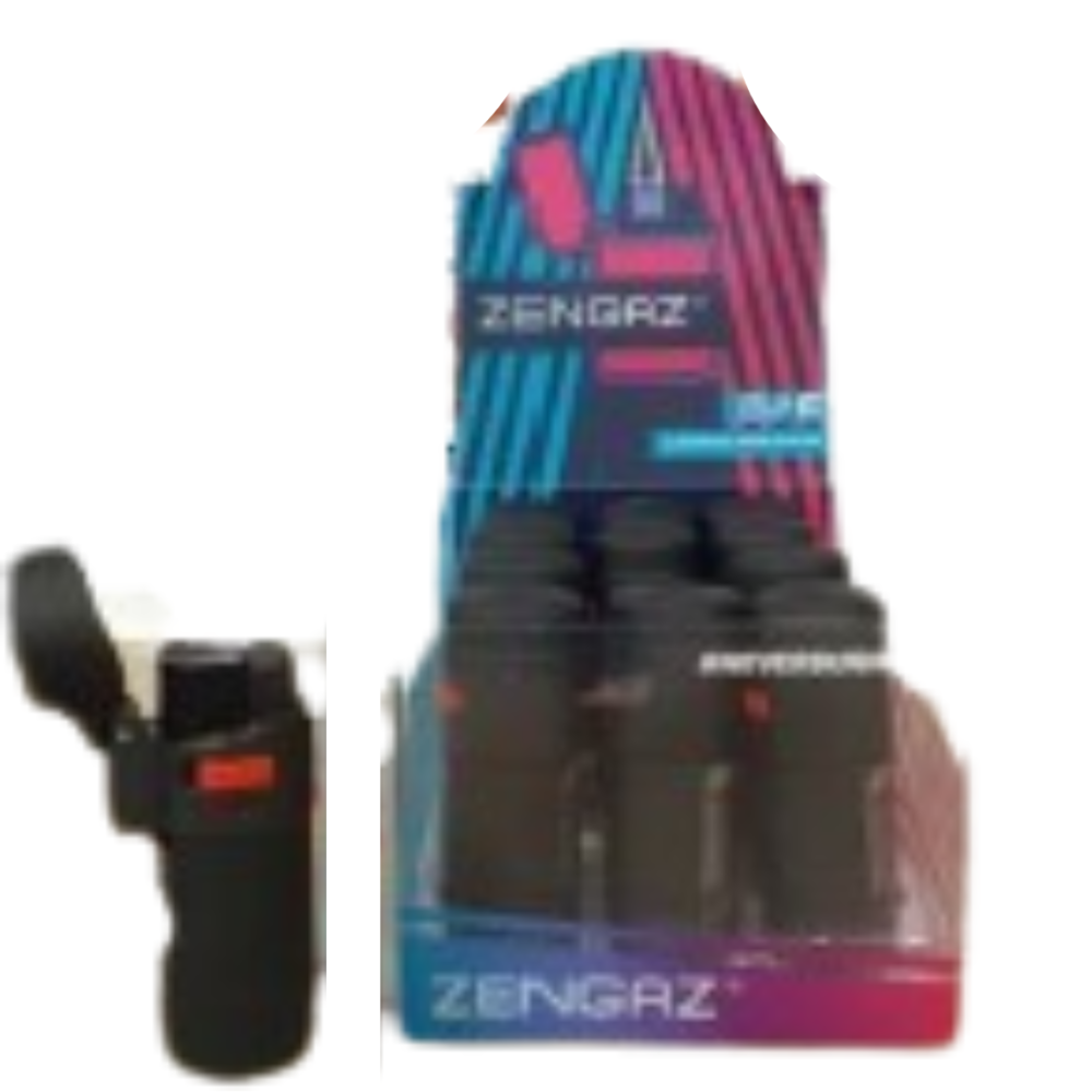 Acendedor Zengaz Flame Jet Emb Preto C/12 – ZL-1 Ref.:0716 - JVB Distribuidora