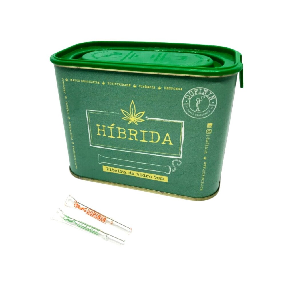 Piteira de Vidro Hibrida 5 CM – Dufinin Ref.: 0715 - JVB Distribuidora