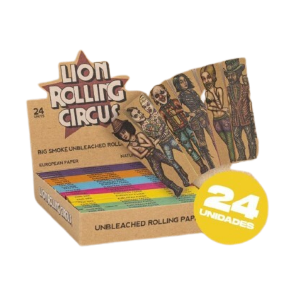 Big Smoke King Size Lion Rolling Circus Ref.: 0783 - JVB Distribuidora