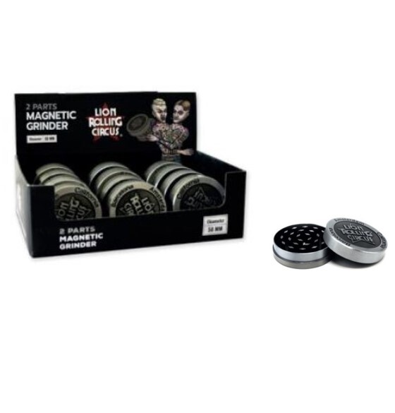 Magnetic Grinder 2 Partes Lions Rolling Circus Ref.: 0709 - JVB Distribuidora