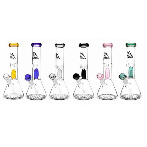 Glass Bongs SDF ICE BONG PERCOLATOR SQUADAFUM – REF – SDF 8008 - JVB Distribuidora