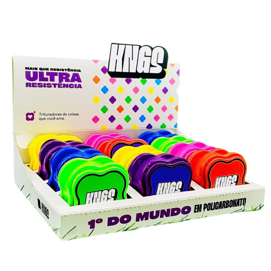 Kings Triturador Color P e G - JVB Distribuidora