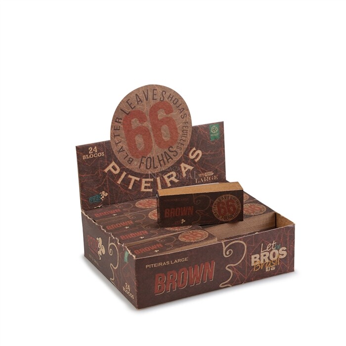 Piteira Bros 66 Brown Ref.: 0830 - JVB Distribuidora