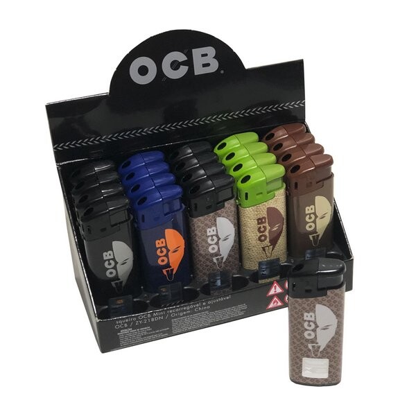 Isqueiro de bolso recarregável P – OCB Ref.: 0834 - JVB Distribuidora