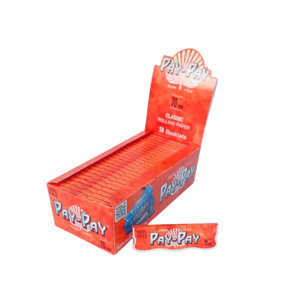 Papel Cig Pay Pay Rolling Laranja C/50 Ref.: 0929 - JVB Distribuidora