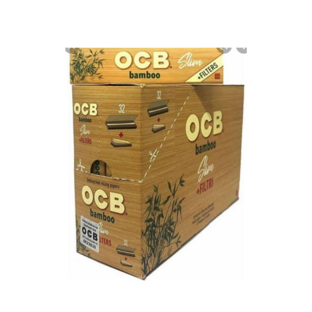 PAPEL CIG OCB BAMBOO + TIP – C/32 0934 - JVB Distribuidora