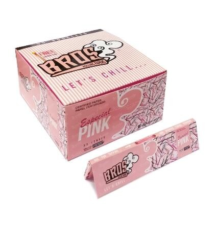 PAPEL CIG  BROS + PILÃO PINK SPECIAL KING SIZE C/ 50 LIVRETOS REF.: 1018 - JVB Distribuidora