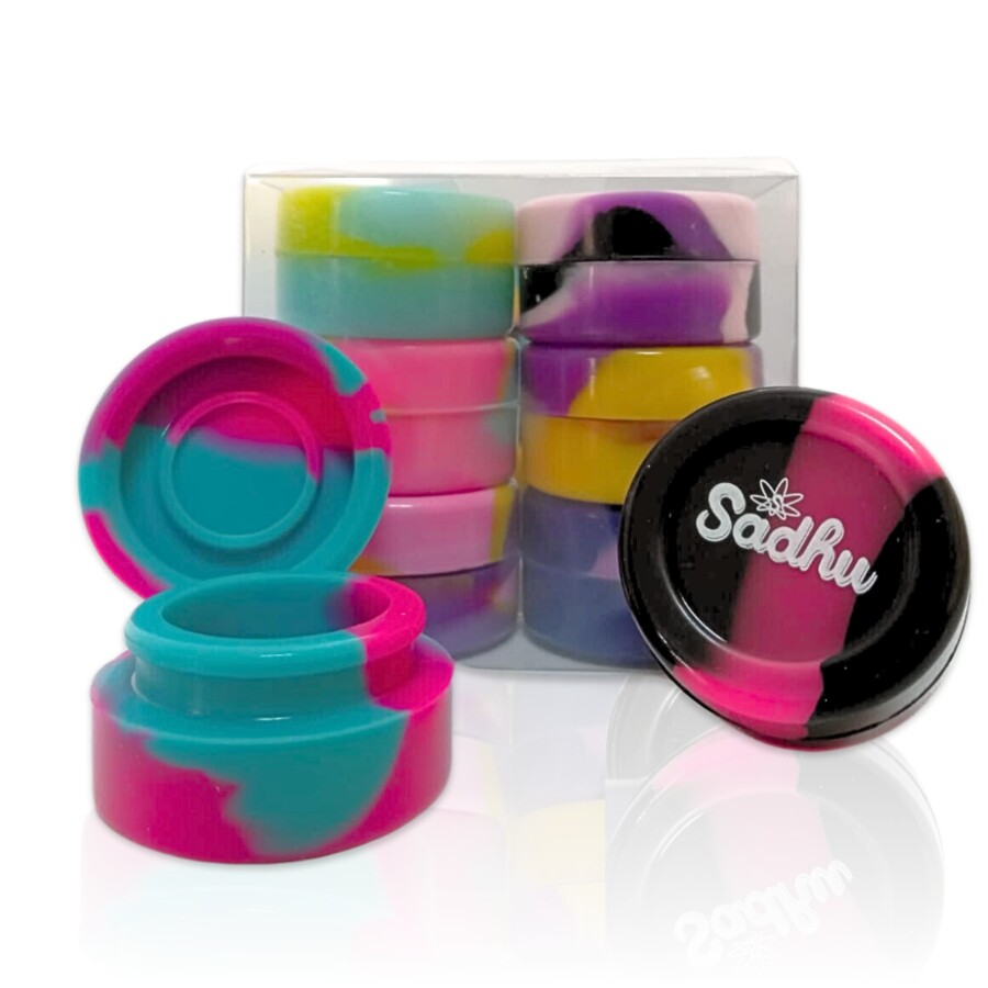 MINI POTE SILICONE COM TAMPA SADHU – REF – 1082 - JVB Distribuidora