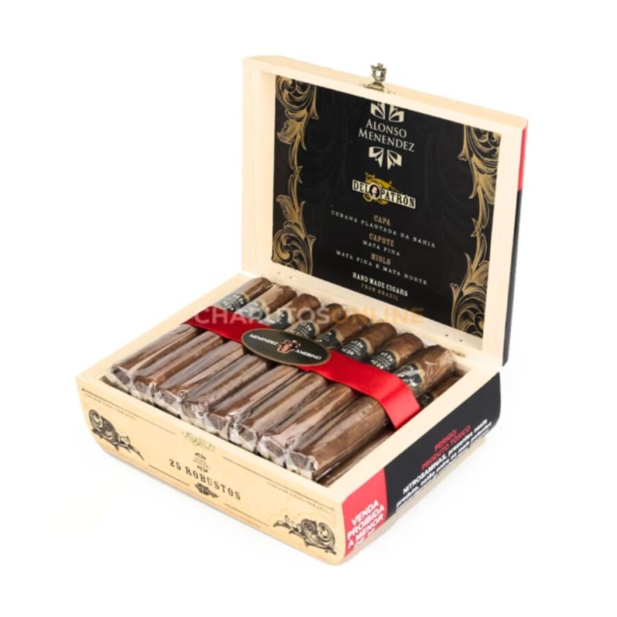 ALONSO MENENDEZ DEL PATRON ROBUSTO COM 25 – REF 1149 - JVB Distribuidora