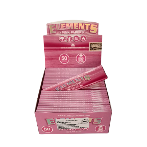 PAPEL ELEMENTS PINK  PAPERS G. DISP.C/50 – REF 1243 - JVB Distribuidora