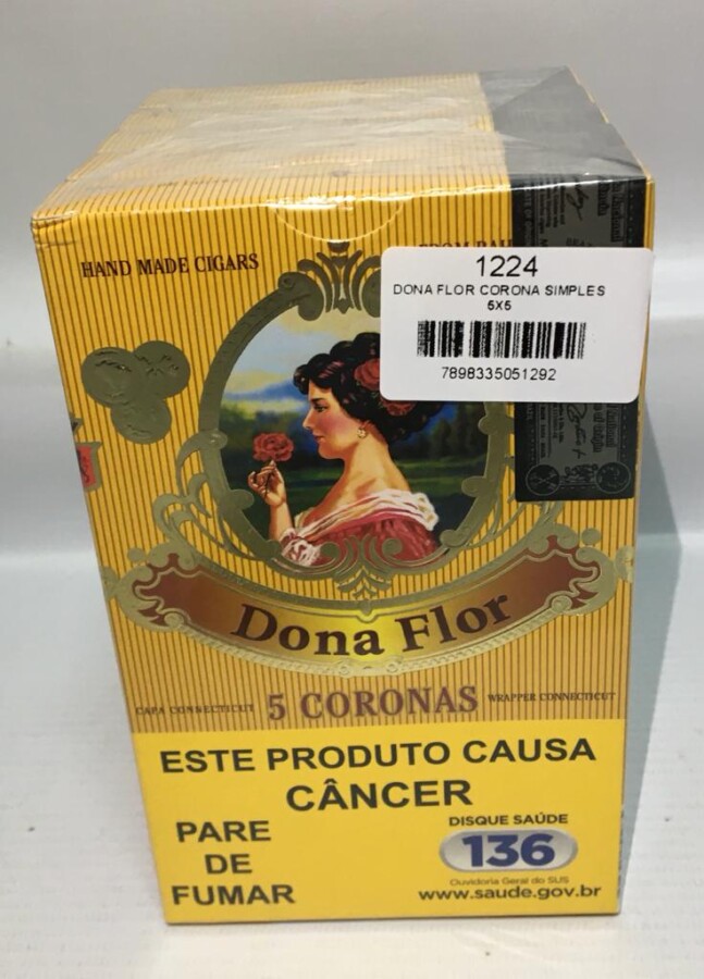 DONA FLOR CORONA SIMPLES 5X5 – REF – 1224 - JVB Distribuidora