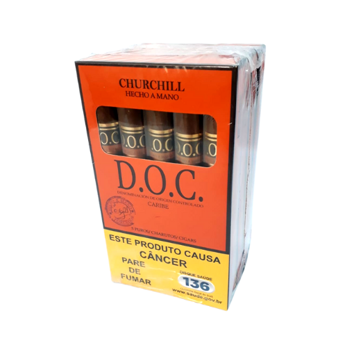 CHARUTO D.O.C CHURCHILL – DISP  4X5 – REF – 1274 - JVB Distribuidora