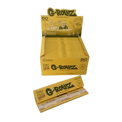 PAPEL CIG BAMBOO UNBLEACHED G C/50  – REF – 1296 - JVB Distribuidora