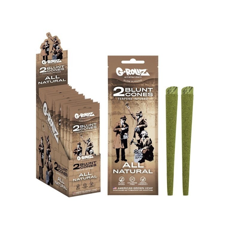 PAPEL CIG HEMP NATURAL TERPENEC/12 G. ROLLS – REF – 1303 - JVB Distribuidora