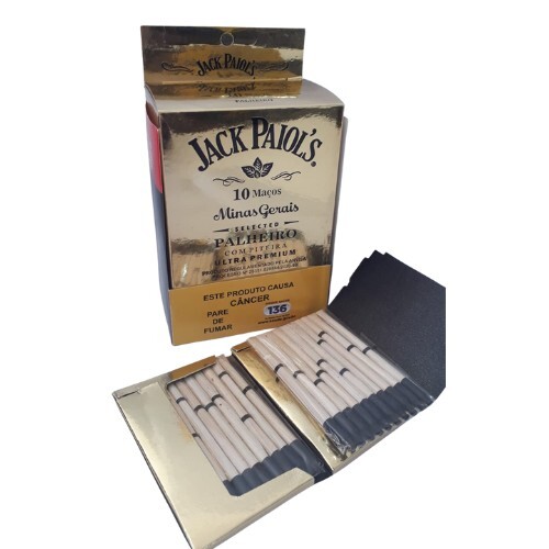 PALHEIRO JACK PAIOL’S OURO PREMIUM – CX C/10 CART DE 20 UN – REF – 0424 - JVB Distribuidora