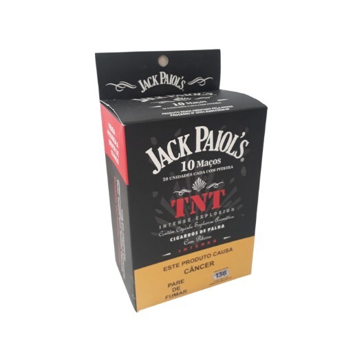 PALHEIRO JACK PAIOL’S TNT – CX C/10 CART DE 20 UN – REF – 0728 - JVB Distribuidora