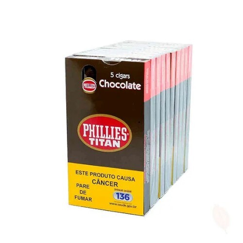 CHARUTO PHILLES TITAN CHOCOLATE – REF – 0193 - JVB Distribuidora