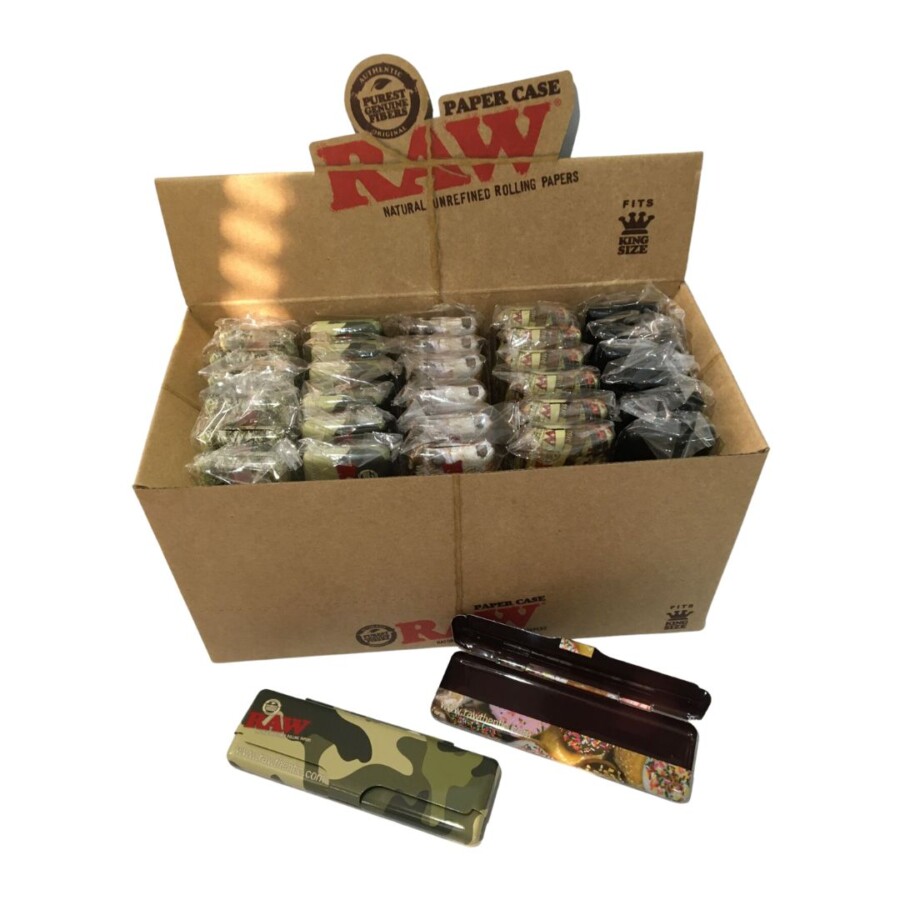 CAIXA METAL MIX BOX KS PAPERS C/30- RAW – REF -1500 – - JVB Distribuidora