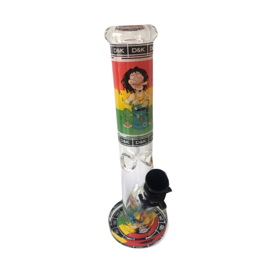 BONG VIDRO D&K ICE BOB REGGAE –  REF – 1593 – - JVB Distribuidora