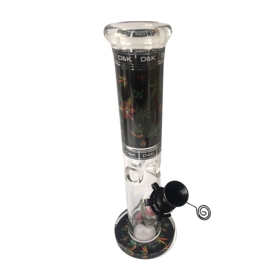 BONG VIDRO D&K ICE BLACK ERVA – REF – 1594 – - JVB Distribuidora