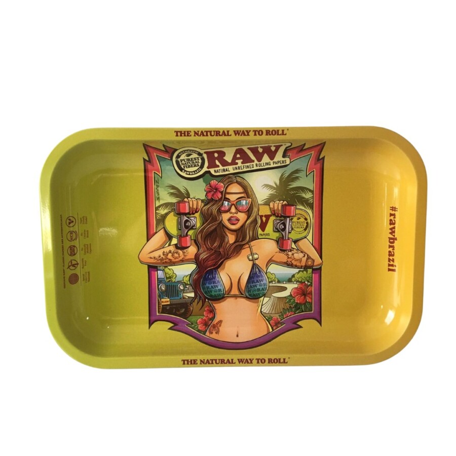 BANDEJA METAL TRAY BRAZILIAN GIRL 2 SMALL RAW G – REF – 1602 – - JVB Distribuidora