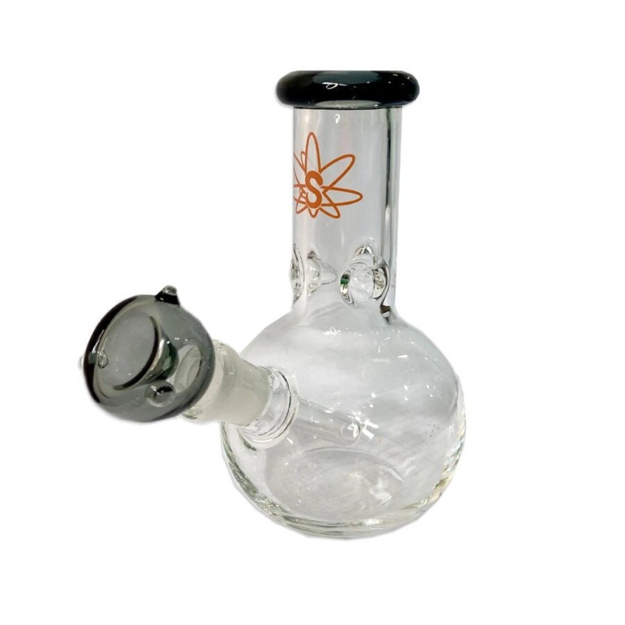 BONG DE VIDRO REDONDO 14,5cm – SADHU – REF – 1610 – - JVB Distribuidora