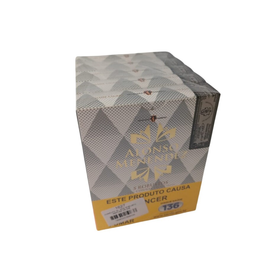 CHARUTO AL. MDZ ROBUSTO SIMPLES CR 5X5 – REF – 1627 – - JVB Distribuidora