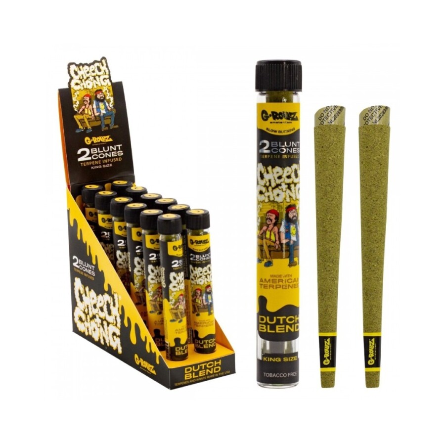 PAPEL CIG BLUNT CONES TERPENE DUTCH BLEND C/12 – G.ROLLZ   – REF – 1645 - JVB Distribuidora