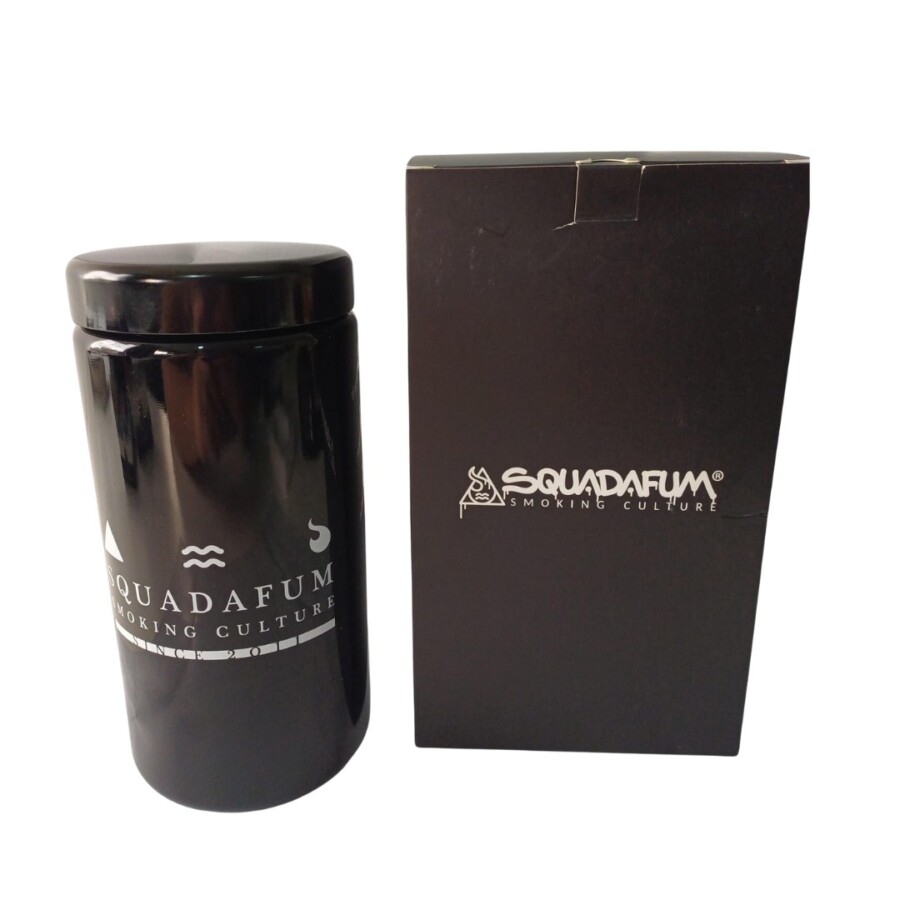 POTE DE VIDRO CAPACIDADE 1000 ML  SDF SQUADAFUM – REF – SDF065 – - JVB Distribuidora