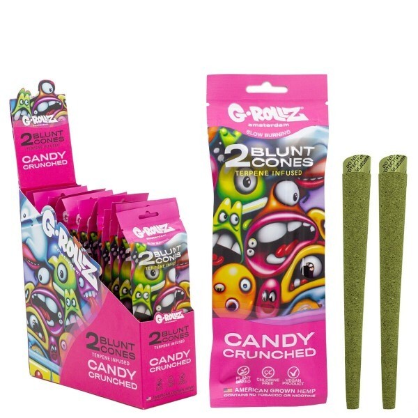 PAPEL CIG HEMP CANDY CRUNCHED C/12 – G.ROLLZ – REF – 1729 - JVB Distribuidora