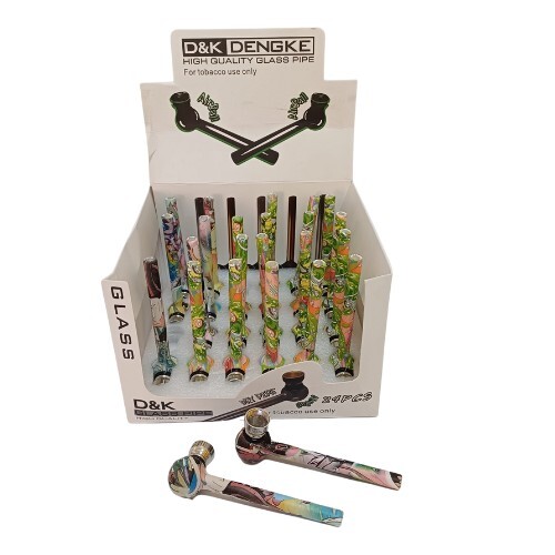 PIPE VIDRO RICK AND MORTY C/24 D&K – REF – 1735 - JVB Distribuidora