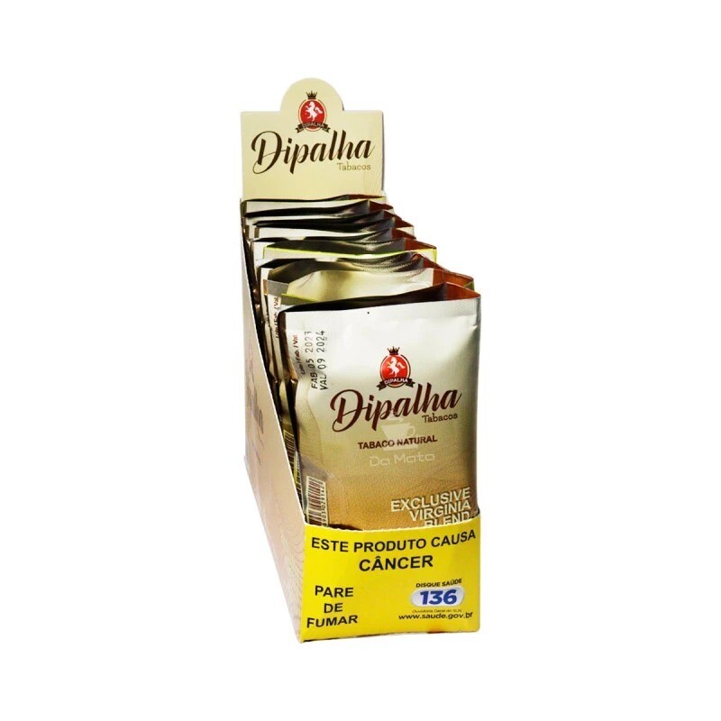 TABACO P/ENROLAR AMARELO TRADICIONAL C/6 – REF – 1761 - JVB Distribuidora