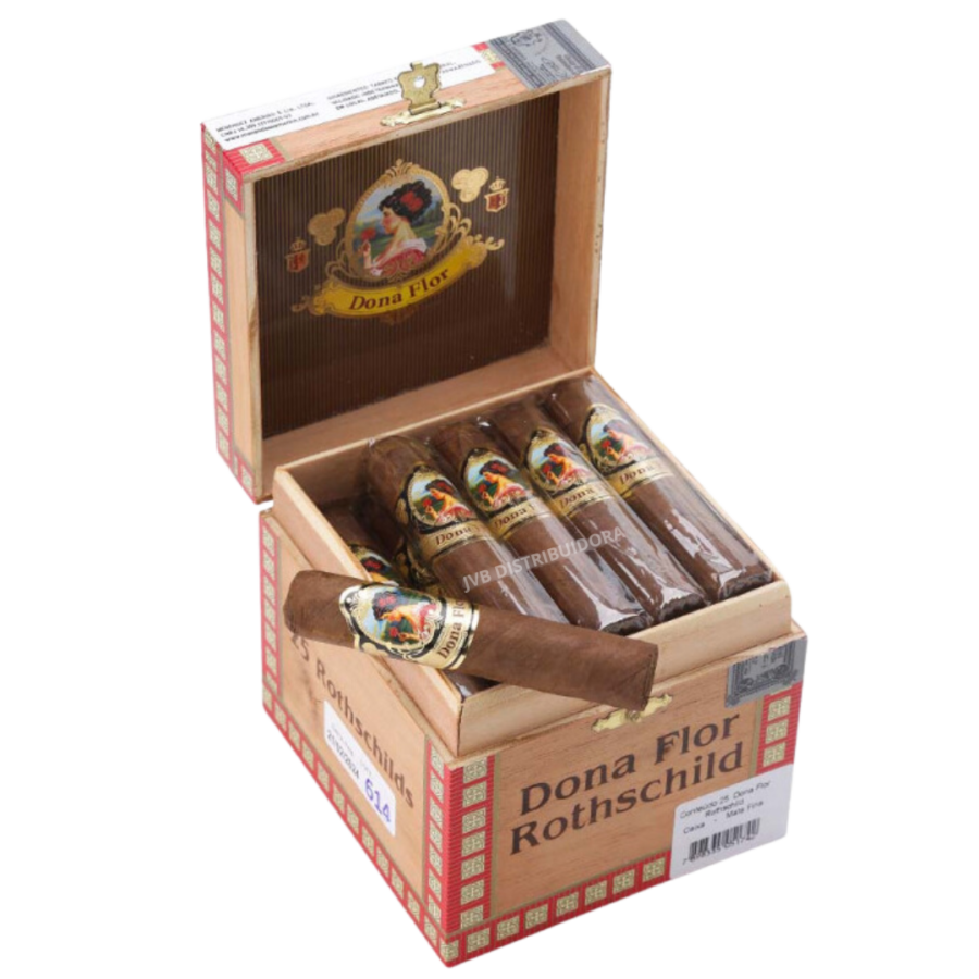 CHARUTO DONA FLOR ROTHSCHILD MF (MADURO) C/25 – REF – 1766 - JVB Distribuidora