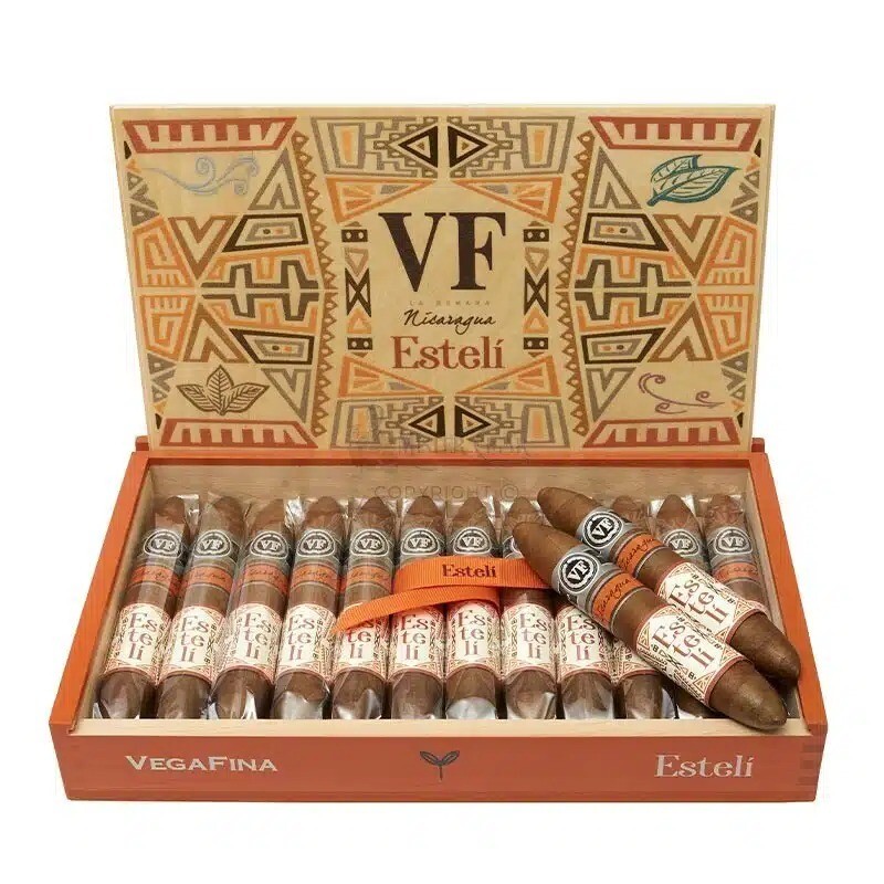 CHARUTO VEGAFINA NICARAGUA SALOMONES ESTELI CX C/12 – REF – 1778 - JVB Distribuidora