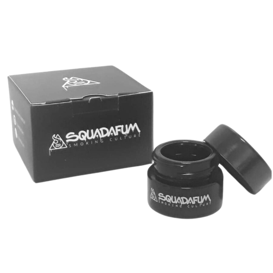 POTE DE VIDRO CAPACIDADE 5 ML SDF SQUADAFUM – REF – SDF060 - JVB Distribuidora