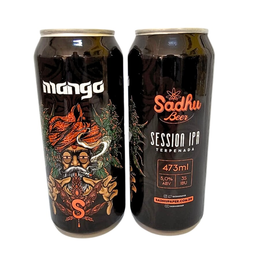 CERVEJA SADHU BEER 473ML MANGO C/12UN – REF – 1806 - JVB Distribuidora