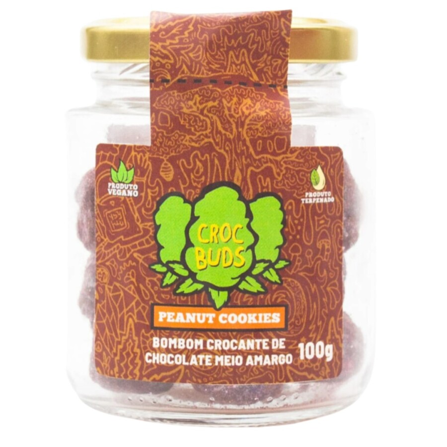 POTE CHOCOLATE ARTESANAL PEANUT COOKIES 100G – REF – 2001 - JVB Distribuidora